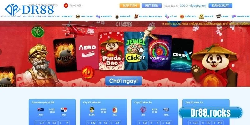 DR88 Rocks 💯 Nhà Cái DR88 Casino | Thương Hiệu Cá Cược Online Uy Tín 2025 1 DR88 - Nhà cái hàng đầu hiện nay
