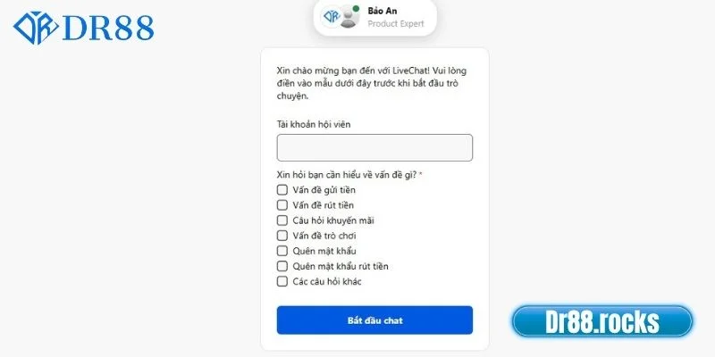 Kênh liên hệ DR88.rocks thực sự hiệu quả
